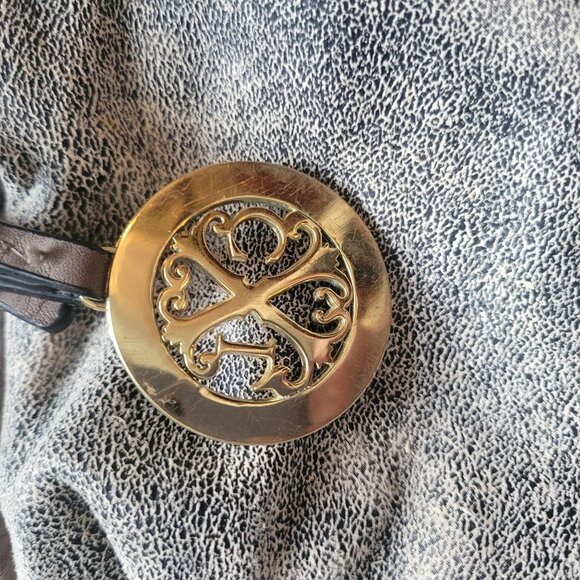 Christian Lacroix Brown Leather & Suede Shoulder Bag - Picture 3 of 13